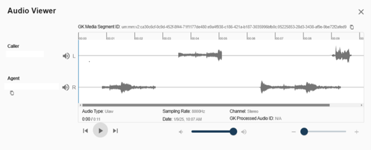 Audio Signal Input