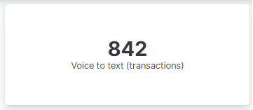 Voice to Text Security widget